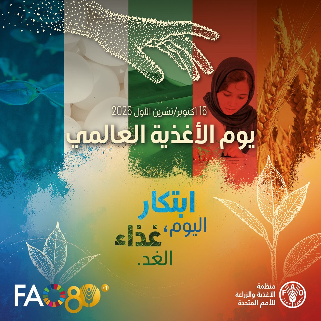      المنظمة تشارك في  الاحتفال بيوم الأغذية العالمي 2026     